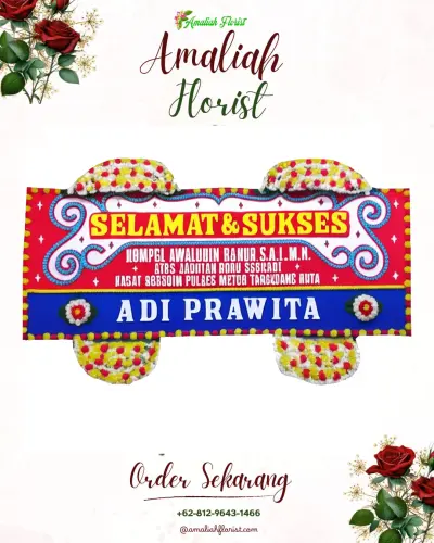 Karangan Bunga Ucapan Selamat palembang