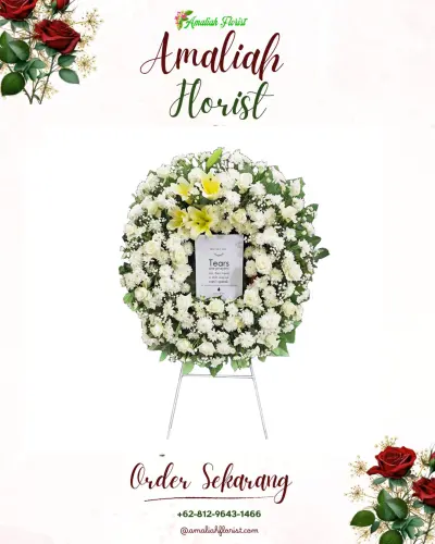 Krans Bunga Duka Cita palembang